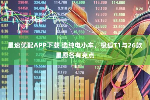 星速优配APP下载 选纯电小车，极狐T1与26款星愿各有亮点