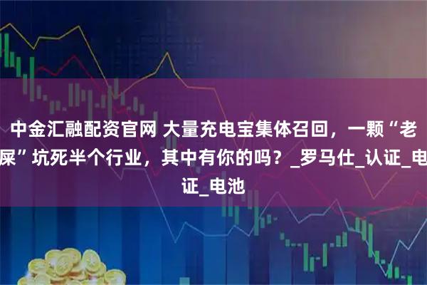 中金汇融配资官网 大量充电宝集体召回，一颗“老鼠屎”坑死半个行业，其中有你的吗？_罗马仕_认证_电池